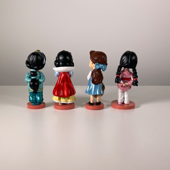 Disney Animators Collection Princesses PVC Set Of 7 (93F) - Picture 4 of 9